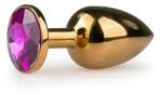 EasyToys Metal Butt Plug No. 1 Analplug Gold ⌀ 2,7 cm