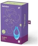 Satisfyer Endless Love Multi Vibrator Paarvibrator Blau 13,5 cm