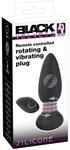 Black Velvets RC Rotating Analplug Schwarz ⌀ 4,2 cm
