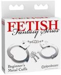 Fetish Fantasy Beginner&rsquo;s Metal Cuffs