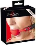 Bad Kitty Knebel Silikon rot