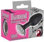 You2Toys Butt Plug Diamond Small Analplug Schwarz ⌀ 2,8 cm