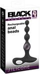 Black Velvets BV Vibrating Anal Beads Analvibrator Schwarz 20 cm ⌀...