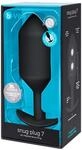 B-Vibe Snug Butt Plug 7 Analplug Schwarz ⌀ 6 cm