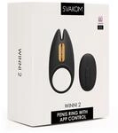 Svakom Winni 2 Vibro-Penisring Schwarz ⌀ 3 cm
