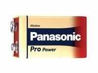 Panasonic - 9V Block Pro Power 6LR22 Batterien - 1er Packung