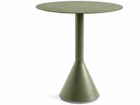 Beistelltisch Palissade Cone Farbe Olive 70 cm von HAY 1058131509000