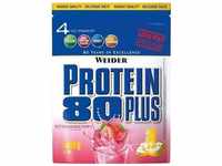 Weider Protein 80 Plus - 2000 g Erdbeere, Grundpreis: &euro; 43,44 / kg