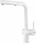Franke K&uuml;chenarmatur 115.0653.383 Hochdruck Wei&szlig; Matt mit Auszugsbrause