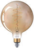 PHILIPS 38339, Philips Classic LEDbulb Giant 7-40W E27 G200 818 gold DIM
