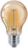 PHILIPS 40122, Philips Vintage Filament LED-Lampe Gold 4-35W E27 825 klar,