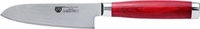 Gr&auml;we 074.54, Gr&auml;we Damastmesser Pakkawood, 12,5 cm, Santokumesser, hellbrauer