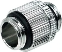 Alphacool HF Doppelnippel G1/4 AG auf G1/4 AG drehbar - Chrome