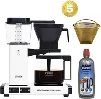 Moccamaster 53993, Moccamaster KBG Select Filterkaffeemaschine Mattwei&szlig;