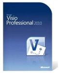 Microsoft D87-04397, Microsoft Visio 2010 Professional Vollversion, deutsch