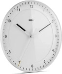 Braun BC17W-DCF, Braun - Wanduhr - Classic - BC17W-DCF - Funkuhr - Analog