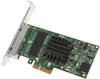 INTEL I350T4V2BLK, Intel I350-T4 V2 LAN-Adapter, 4x RJ-45, PCIe 2.1 x4, bulk