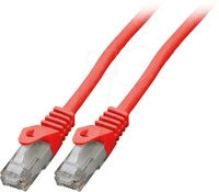 EFB K8104RT.2, EFB K8104RT.2 RJ45 Patchkabel Cat.6 U/UTP LSZH CCA rot 2m K8104RT2