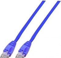 EFB K8104BL.1, EFB K8104BL.1 RJ45 Patchkabel Cat.6 U/UTP LSZH CCA blau 1m K8104BL1