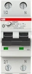 ABB DS201B10A300, ABB DS201B10A300 FI/LS-Schalter 6kA, 1P+N, Typ A, B 10, 300mA