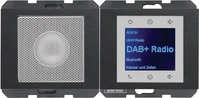 Berker 30807006, Berker 30807006 Radio mit Lautspr. DAB+, Bt.,K.x anth.