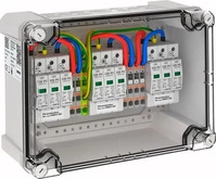 OBO 5088425, OBO 5088425 Generatoranschlusskasten 3x1 PV-String auf 3 WR-MPP 1000V DC