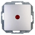 Kopp 651660080, Kopp 651660080 PARIS - Kontrollschalter, Farbe: silber