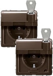 Merten MEG2318-7215, Merten MEG2318-7215 SCHUKO-Steckdose Klappdeckel Schriftfeld
