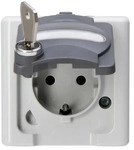 Kopp 103656005, Kopp 103656005 BLUE ELECTRIC - Schutzkontakt-Steckdose mit