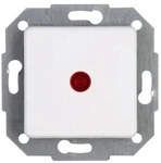 Kopp 614613083, Kopp 614613083 EUROPA - Kontrollschalter, Farbe: arktiswei&szlig;
