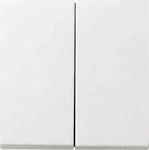 Gira 029527, Gira 029527 Alt - Wippe 2f System 55 Reinwei&szlig; m