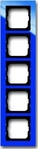 Busch-Jaeger 1725-288, Busch-Jaeger 1725-288 Abdeckrahmen 5-fach blau -...