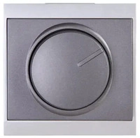 Kopp 312315188, Kopp 312315188 MALTA - Dimmer-Abdeckung f&uuml;r Druck-Wechseldimmer,