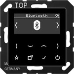 Jung DABABTSW, Jung DABABTSW Smart Radio DAB+ Bluetooth, Serie AS/A, schwarz DAB A BT