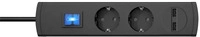 Kopp 233505000, Kopp 233505000 UNOversal PLUS 2-fach, 2-fach USB-Ladeport 2100mA,