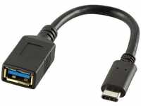 Logilink CU0098, LogiLink - USB-Adapter - 24 pin USB-C (M) zu USB Typ A (W) - USB 3.1