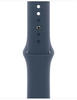 Apple MT2X3ZM/A, Apple - Armband für Smartwatch - 41 mm - Größe M/L - Storm Blue