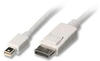 LINDY 41056, Lindy - DisplayPort-Kabel - Mini DisplayPort (M) zu DisplayPort (M) - 1