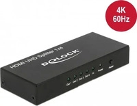 Delock 18684, Delock HDMI UHD Splitter 1 x HDMI in > 4 x HDMI