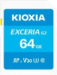 Kioxia LNEX2L064GG4, Kioxia LNEX2L064GG4, 64 GB, SDXC, Klasse 10, UHS-I, 100 MB/s, 50
