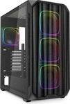 Sharkoon AK5M RGB, Midi Tower, PC, Schwarz, ATX, micro ATX, Mini-ITX, Multi,