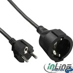 InLine 16410, InLine Schutzkontakt-Verl&auml;ngerungskabel - CEE 7/7 - H05VV-F3G1,5 -