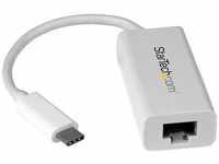 StarTech US1GC30W, StarTech.com USB-C auf Gigabit Adapter - Thunderbolt 3 kompatibel