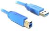 DeLock 82434, Delock - USB-Kabel - USB (M) zu USB Typ B (M) - USB 3.0 - 1.8 m - für
