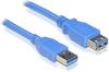 DeLock 82541, Delock - USB-Verlängerungskabel - USB (M) zu USB (W) - USB 3.0 - 5 m