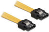 DeLock 82464, Delock - SATA-Kabel - Serial ATA 150/300 - SATA (W) zu SATA (W) - 10 cm