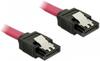 DeLock 82677, Delock - SATA-Kabel - Serial ATA 150/300/600 - SATA (M) zu SATA (M) -