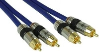 InLine 89730P, InLine Cinch Kabel AUDIO - PREMIUM - 2x Cinch Stecker / Stecker - 30m