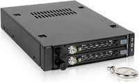 Icy Dock MB492SKL-B, Icy Dock ToughArmor EX MB492SKL-B - Mobiles Speicher-Rack...