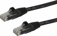 StarTech.com N6PATC50CMBK, StarTech.com 50cm CAT6 Ethernet Cable, 10 Gigabit Snagless
